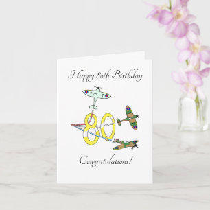 Carte Spitfires 80e anniversaire