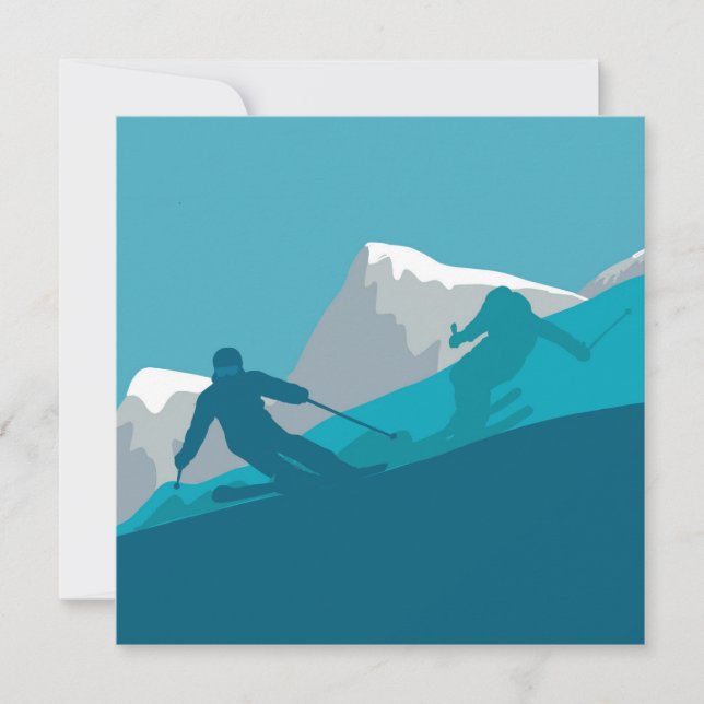 Carte  Sport de ski de montagne  (Devant)