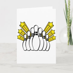 Carte Sports Ball Bowling Coach Team Game Strike