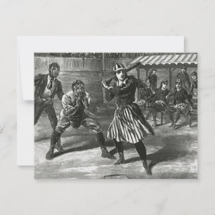 Carte Sports Vintage, équipes de baseball féminin victor