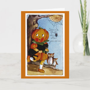 Carte S'posin' a Ghost courait après Yoo-oo-oo !