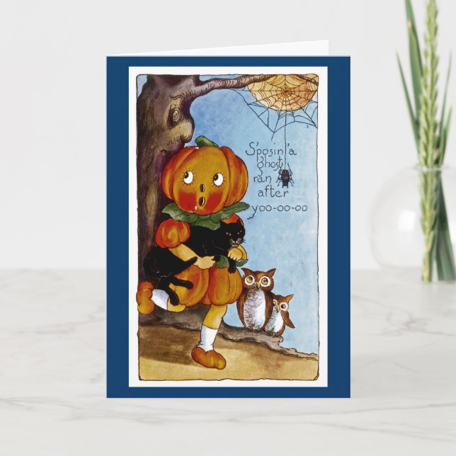 Carte S'posin' a Ghost courait après Yoo-oo-oo ! (Devant)