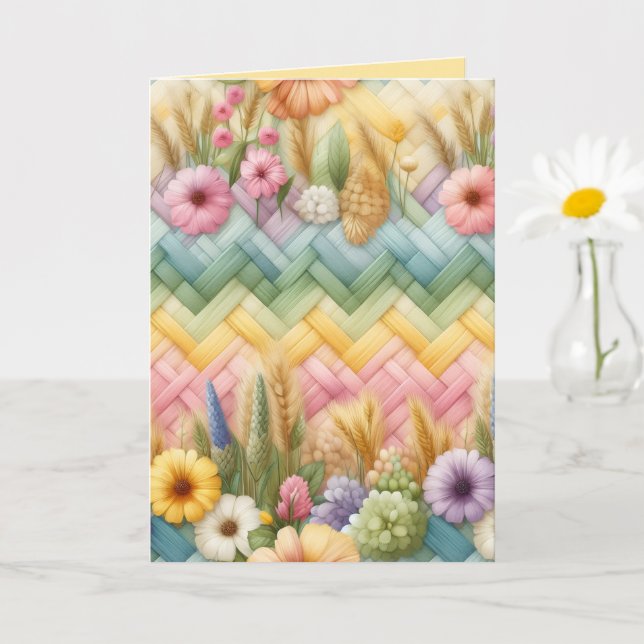 Carte Spring Easter Joy (Petite plante)
