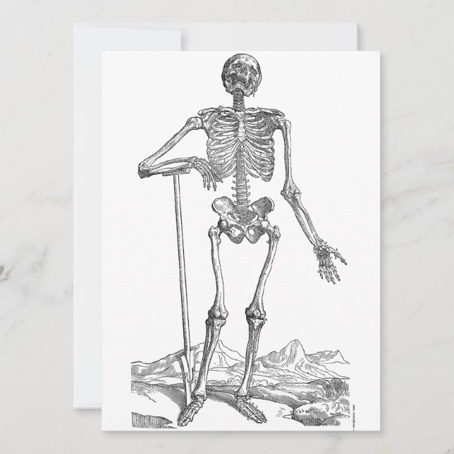 Carte Squelette (Devant)