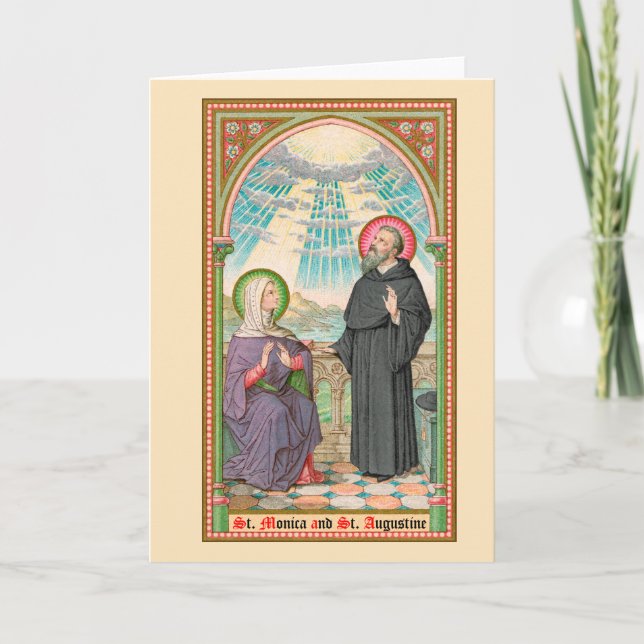 Carte SS. Monica et Augustine à Ostia (SAU 047) (Devant)