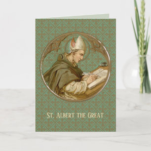 Carte St. Albert le Grand (BK 013) Salutation blanche