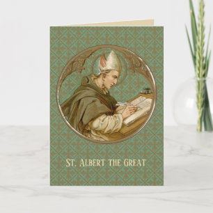 Carte St. Albert le Grand (BK 013) Salutation blanche