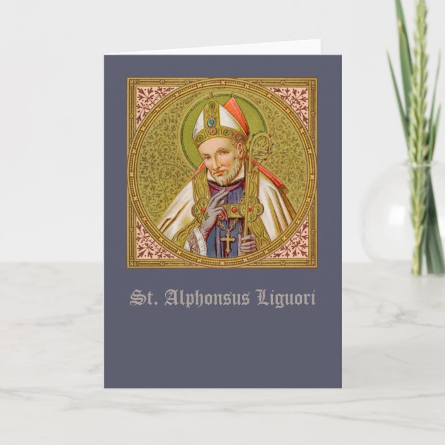 Carte St. Alphonsus Liguori (SNV 02) (Carré) (Devant)