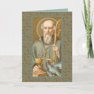 Carte St. Benedict de Nursia (JM 07) Salutation/note bla