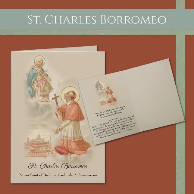 Carte St Charles Borromeo (Créateur téléchargé)