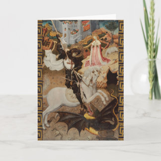 Carte St. George and The Dragon by Bernat Martorell