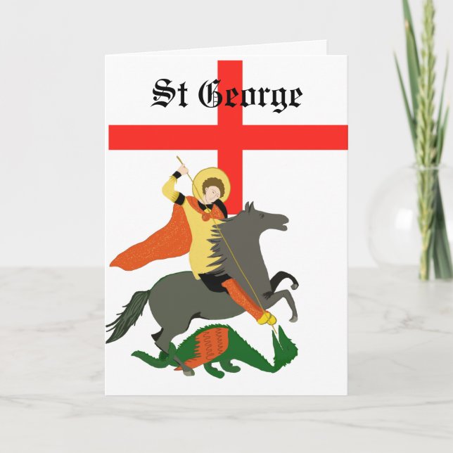 Carte St George et le Dragon (Devant)