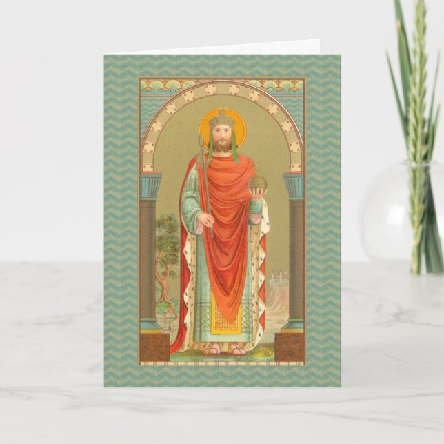 Carte St Henri II, Empereur (BBS 10) Greeting Blank 5"x7 (Devant)