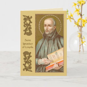 Carte St. Ignatius Loyola (JM 27) Salutation