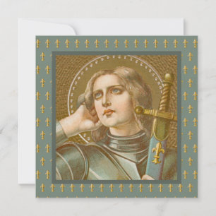Carte St. Jeanne d'Arc (JM 28) Salutation des Carrés bla