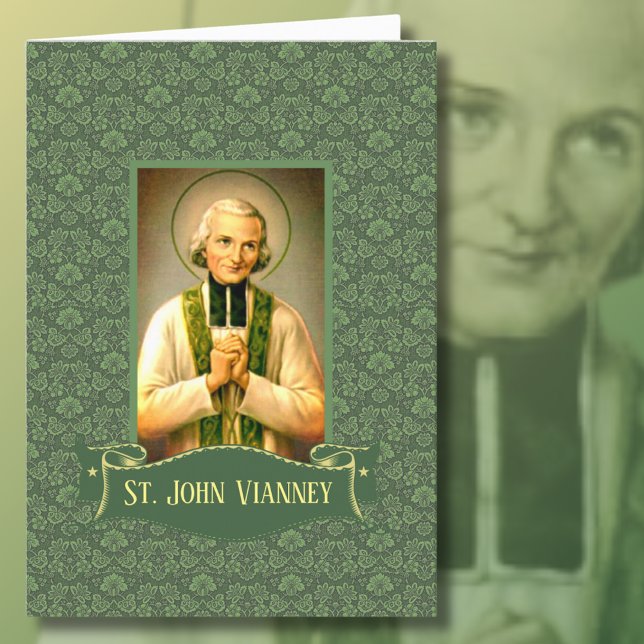 Carte St. John Vianney, prêtre (Créateur téléchargé)