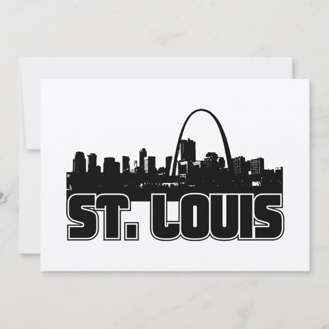 Carte St. Louis Skyline (Devant)