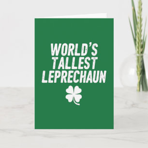 Carte St Patrick du plus grand lutin