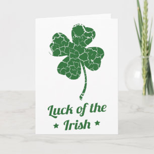 Carte st patrick malheureux