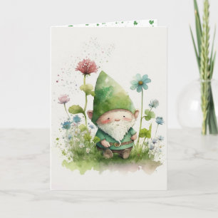 Carte St. Patrick's Day Green Leprechaun