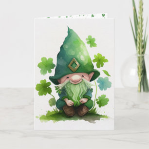 Carte St. Patrick's Day Green Leprechaun