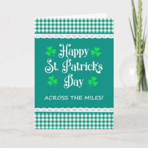Carte St Patrick's de l'autre côté du Miles Shamrock Gre