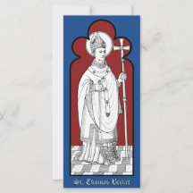 St. Thomas Becket tenant une épée (M 033)