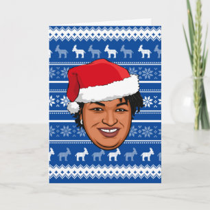 Carte STACEY ABRAMS Christmas