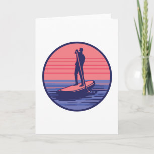 Carte Stand up Paddleboarding Gift