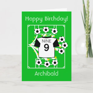 Carte Star du Football (Manches Noires et Blanches)