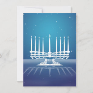 Carte Starlit Menorah II