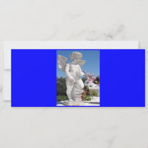 Carte Statue Angel En Bleu V