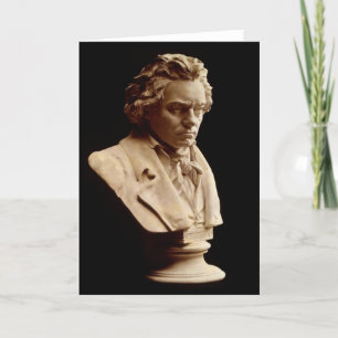 Carte Statue de buste de Beethoven