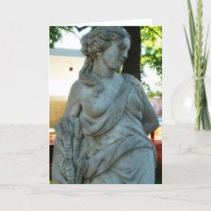 Carte Statue de la dame dans le parc