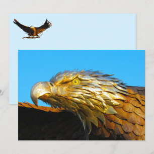 Carte Statue de l'aigle chauve