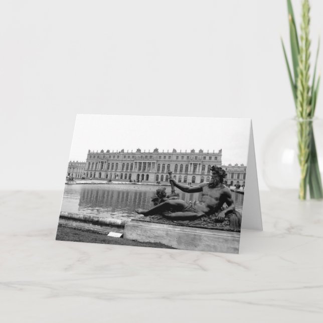 Carte Statue de Neptune at Versailles (Devant)
