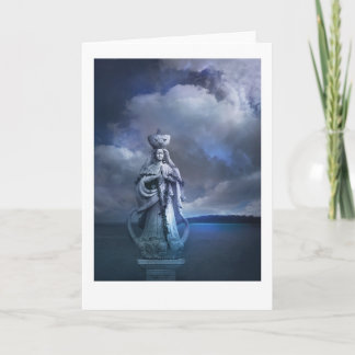 Carte Statue de père Noël Marian Kamalen