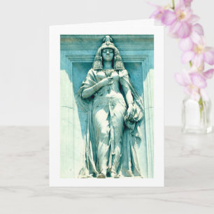 Carte Statue égyptienne sur le Musée du Caire