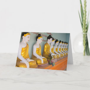 Carte statues bouddhiques à Umin Thounzeh