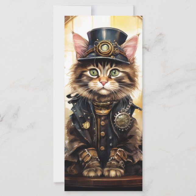 Carte Steam Punk Kitten (Devant)