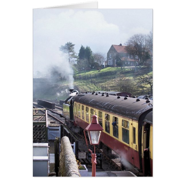 Carte STEAM TRAINS (Devant)