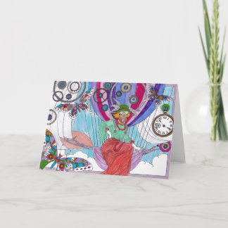 Carte Steampunk 19 - Bonjour