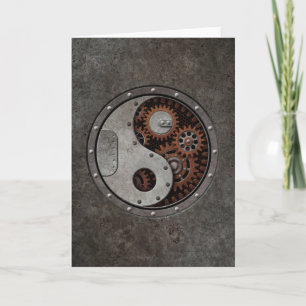 Carte Steampunk Yin Yang