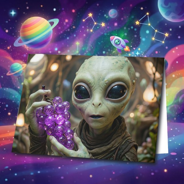 Carte Stellar Alien | Vous manquer par grappes (Créateur téléchargé)