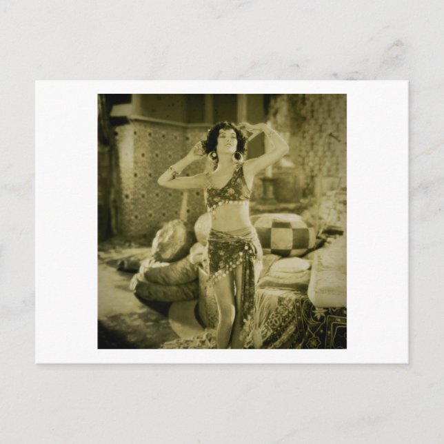 Carte Sterevoview de l'époque du film silencieux (Devant)