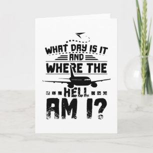 Carte Stewardess what day is it