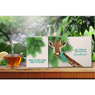 Carte Stick My Neck Out Pour Dire S'En Sortir Bientôt