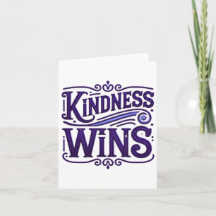 Carte Sticker Kindness gagne