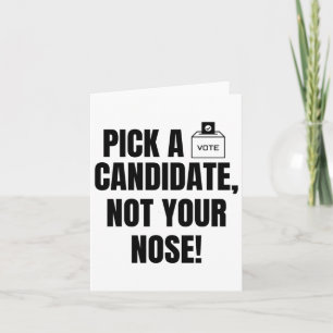 Carte Sticker pour l'Humour électoral