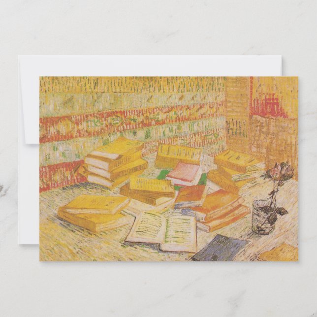 Carte Still Life avec les romans français | Vincent van  (Devant)